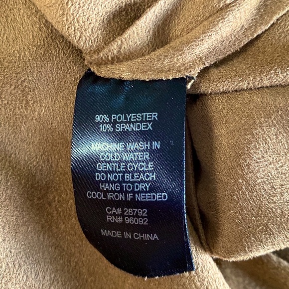 Washable suede dress size 4 - Picture 7 of 7